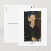 Amedeo Modigliani #7 - Kunst Briefkaart (Voorkant / Achterkant)