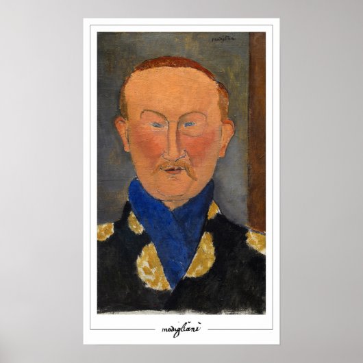 Amedeo Modigliani Affiche d'art Zedign #10 (Devant)