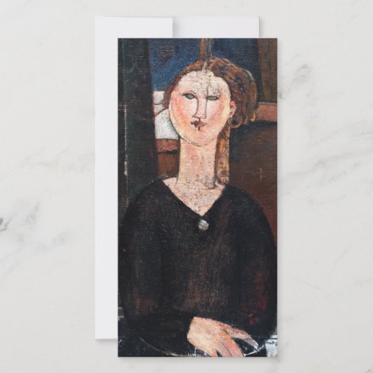 Amedeo Modigliani - Antonia Bedankkaart (Voorkant)