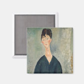 Amedeo Modigliani - Cafe singer Magneet (Voorkant / Achterkant)