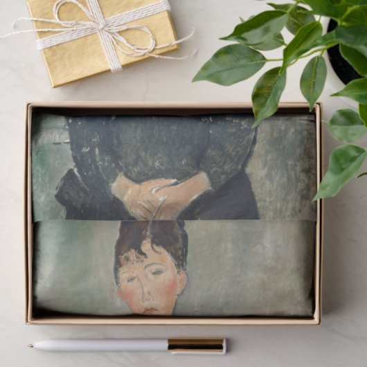 Amedeo Modigliani - Cafézangeres Tissuepapier (Geschenk)