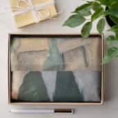 Amedeo Modigliani - Cypresses en Huizen in Cagnes Tissuepapier (Geschenk)