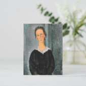 Amedeo Modigliani - Dienstmeisje Briefkaart (Staand voorkant)
