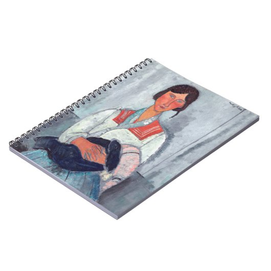 Amedeo Modigliani - Gypsy Vrouw met Baby Notitieboek (Linkerzijde)