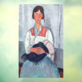 Amedeo Modigliani - Gypsy Vrouw met Baby Raamsticker (Vel 3)