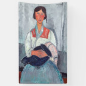 Amedeo Modigliani - Gypsy Vrouw met Baby Spandoek (Verticaal)