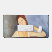Amedeo Modigliani - Jeanne Hebuterne Bureaumat (Keyboard & Muis)