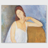 Amedeo Modigliani - Jeanne Hebuterne Cadeaupapier (Vlak)