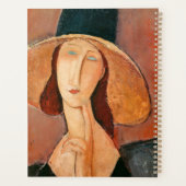 Amedeo Modigliani - Jeanne Hebuterne en grand Casq (Dos)