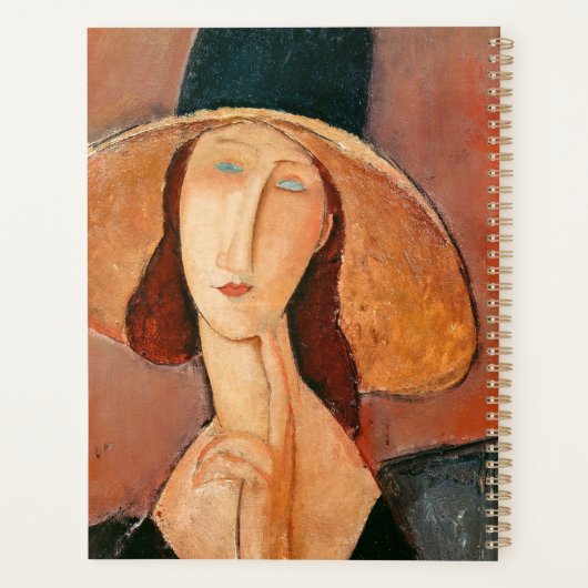 Amedeo Modigliani - Jeanne Hebuterne en grand Casq (Dos)