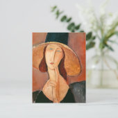 Amedeo Modigliani - Jeanne Hebuterne in groot Pet Briefkaart (Staand voorkant)