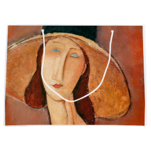 Amedeo Modigliani - Jeanne Hebuterne in groot Pet Cadeauzakje