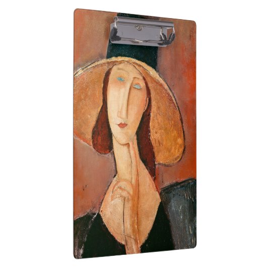 Amedeo Modigliani - Jeanne Hebuterne in groot Pet Klembord (Rechts)