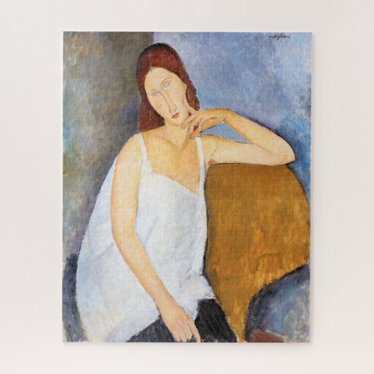 Amedeo Modigliani - Jeanne Hebuterne Legpuzzel (Verticaal)