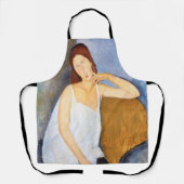 Amedeo Modigliani - Jeanne Hebuterne Schort (Voorkant)