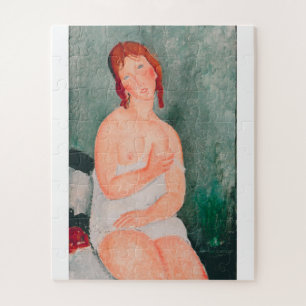 Amedeo Modigliani - Jonge vrouw in een Shirt Legpuzzel
