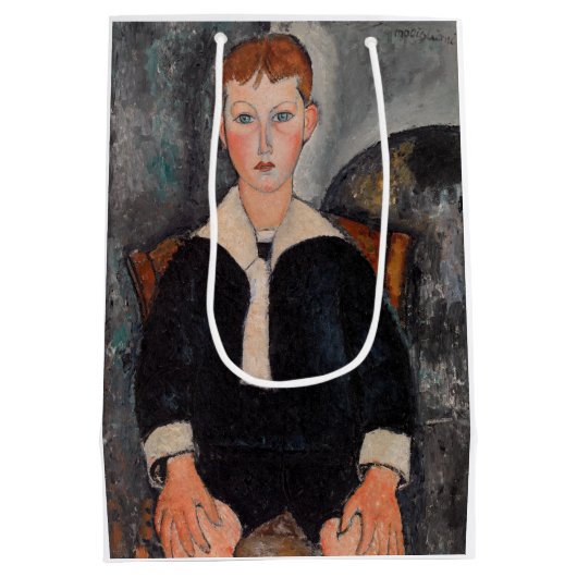 Amedeo Modigliani - Jongen in Sailor Suit Medium Cadeauzakje (Achterkant)