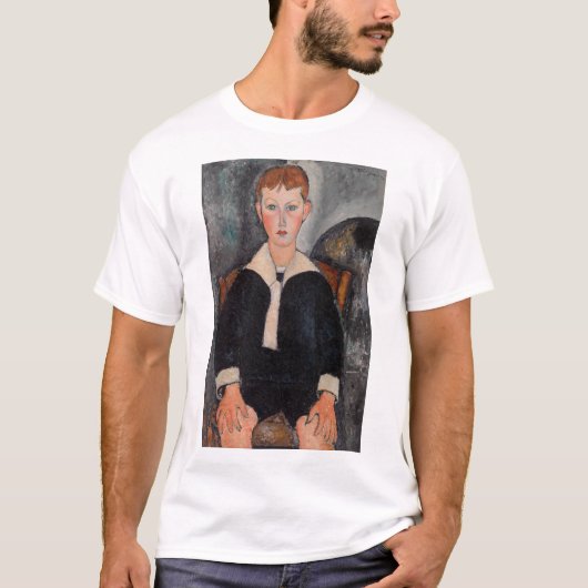Amedeo Modigliani - Jongen in Sailor Suit T-shirt (Voorkant)