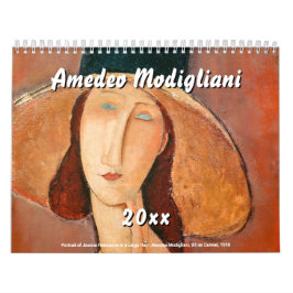 Amedeo Modigliani Kalender