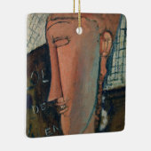 Amedeo Modigliani - Lola de Valence Keramisch Ornament (Rechts)