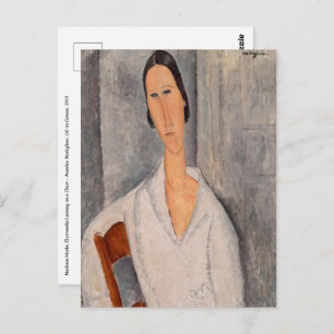 Amedeo Modigliani - Madame Hanka Zborowska Leaning Briefkaart
