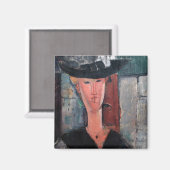 Amedeo Modigliani - Madame Pompadour Magneet (Voorkant / Achterkant)