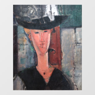 Amedeo Modigliani - Madame Pompadour Raamsticker