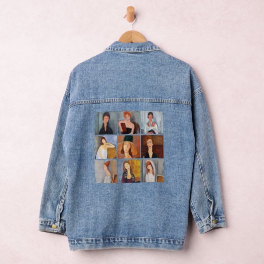 Amedeo Modigliani - Masterstuks Collage Denim Jacket (Hangar)