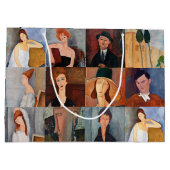 Amedeo Modigliani - Masterstuks Collage Groot Cadeauzakje (Achterkant)