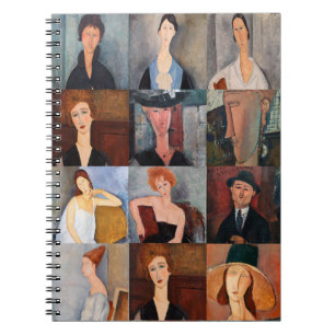 Amedeo Modigliani - Masterstuks Collage Notitieboek