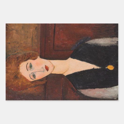 Amedeo Modigliani - Masterstuks Selection Inpakpapier Vel (Voorkant)