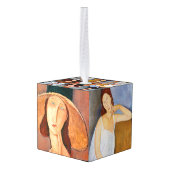 Amedeo Modigliani - Masterstuks Selection Kubus Ornament (Achter hoekig)