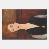 Amedeo Modigliani - Meesterwerken Selectie Inpakpapier Vel (Voorkant)