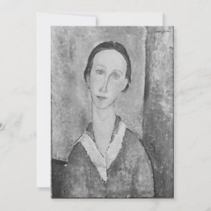 Amedeo Modigliani - Meisje in een zeemansblouse Kaart