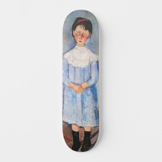 Amedeo Modigliani - Meisje in het blauw Skateboard (Voorkant)