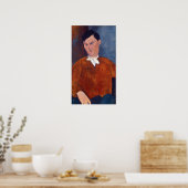 Amedeo Modigliani - Monsieur Deleu Poster (Keuken)