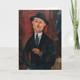 Amedeo Modigliani - Paul Guillaume, Novo Pilota Kaart