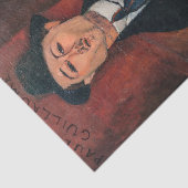 Amedeo Modigliani - Paul Guillaume, Novo Pilota Tissuepapier (Detail)