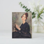 Amedeo Modigliani - Portret van Dedie Hayden Briefkaart (Staand voorkant)