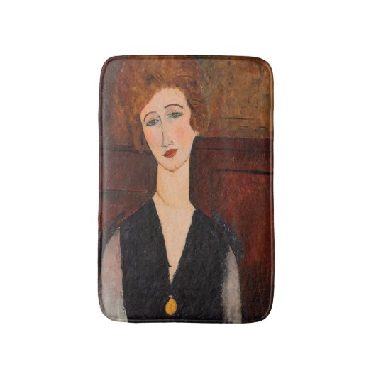 Amedeo Modigliani - Portret van een vrouw Badmat (Voorkant Verticaal)