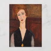 Amedeo Modigliani - Portret van een vrouw Briefkaart (Voorkant)