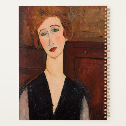 Amedeo Modigliani - Portret van een vrouw Planner (Achterkant)