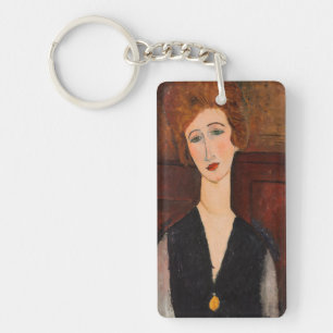Amedeo Modigliani - Portret van een vrouw Sleutelhanger
