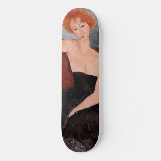 Amedeo Modigliani - Roodkopje voor meisjes tijdens Skateboard (Voorkant)