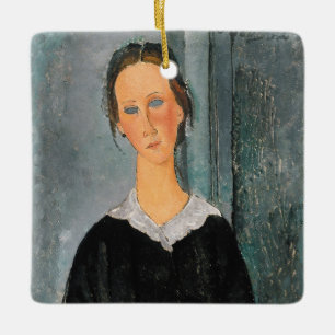Amedeo Modigliani - Servant Girl Keramisch Ornament