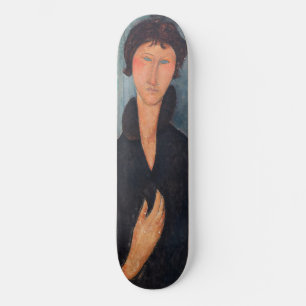 Amedeo Modigliani - Vrouw met blauwe ogen Skateboard