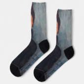 Amedeo Modigliani - Vrouw met blauwe ogen Sokken (Links)