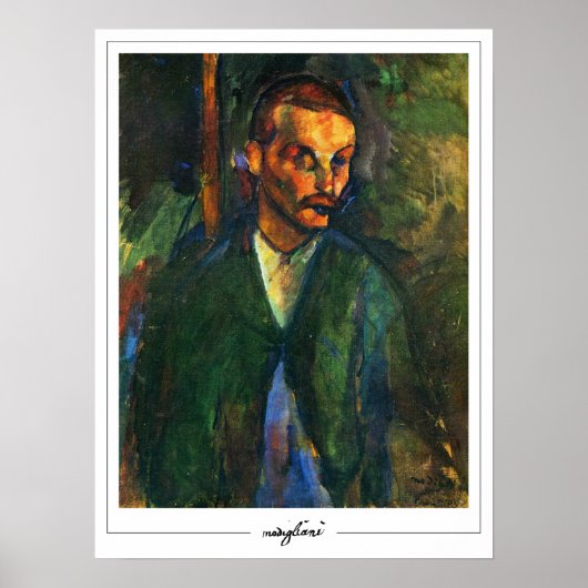 Amedeo Modigliani Zedign Affiche d'art #18 (Devant)