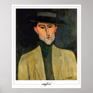 Amedeo Modigliani Zedign Affiche d'art #273