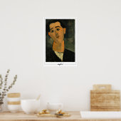 Amedeo Modigliani Zedign Art Affiche #3 (Cuisine)